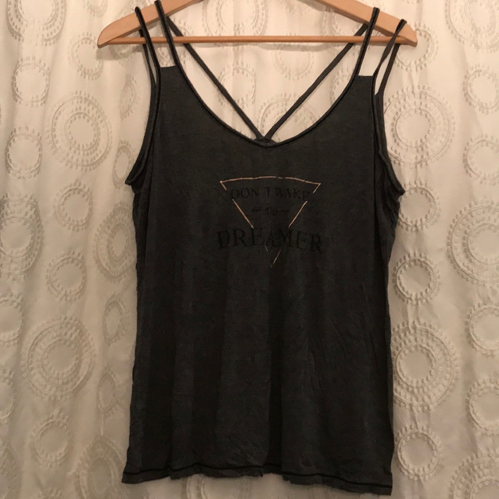Danskin “don’t wake the dreamer” tank top